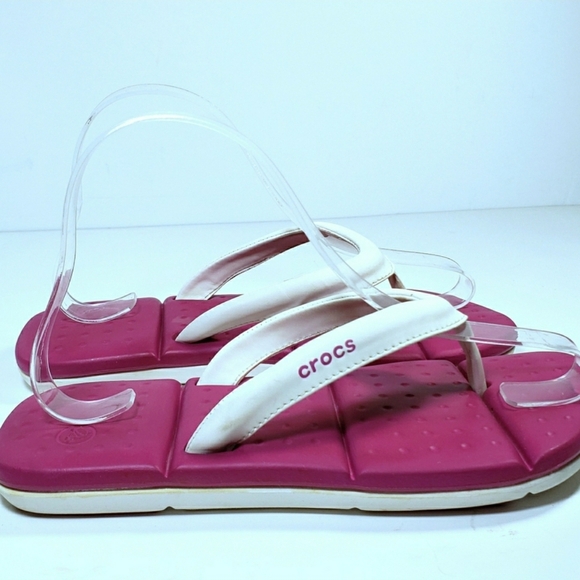 CROCS Captiva Thong Sandals Flip Flops - Picture 1 of 6